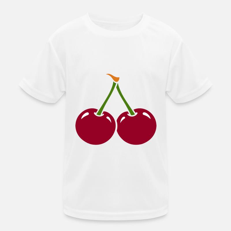 Cherries Kids Functional T-Shirt