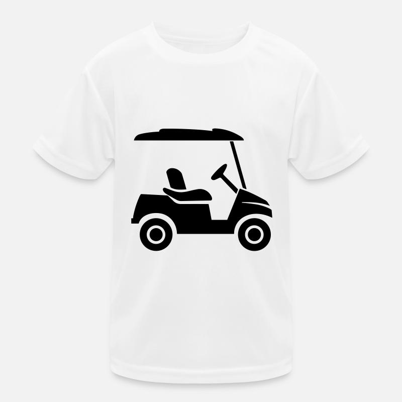 Golfwagen Kinder Funktions-T-Shirt