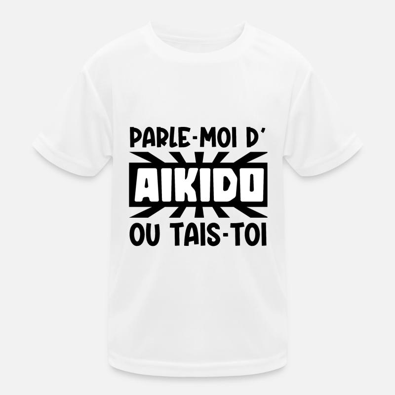 parle-moi d'aïkido T-shirt sport Enfant