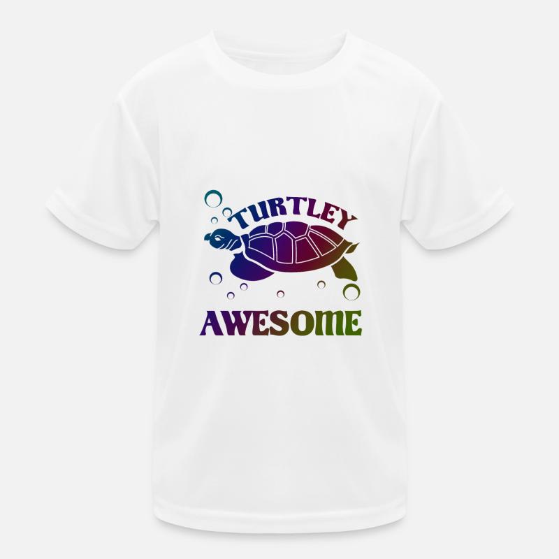 Nette Turtley Awesome Turtle Lover Geschenke Kinder Funktions-T-Shirt