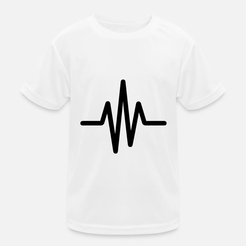 Puls, Herzschlag Kinder Funktions-T-Shirt