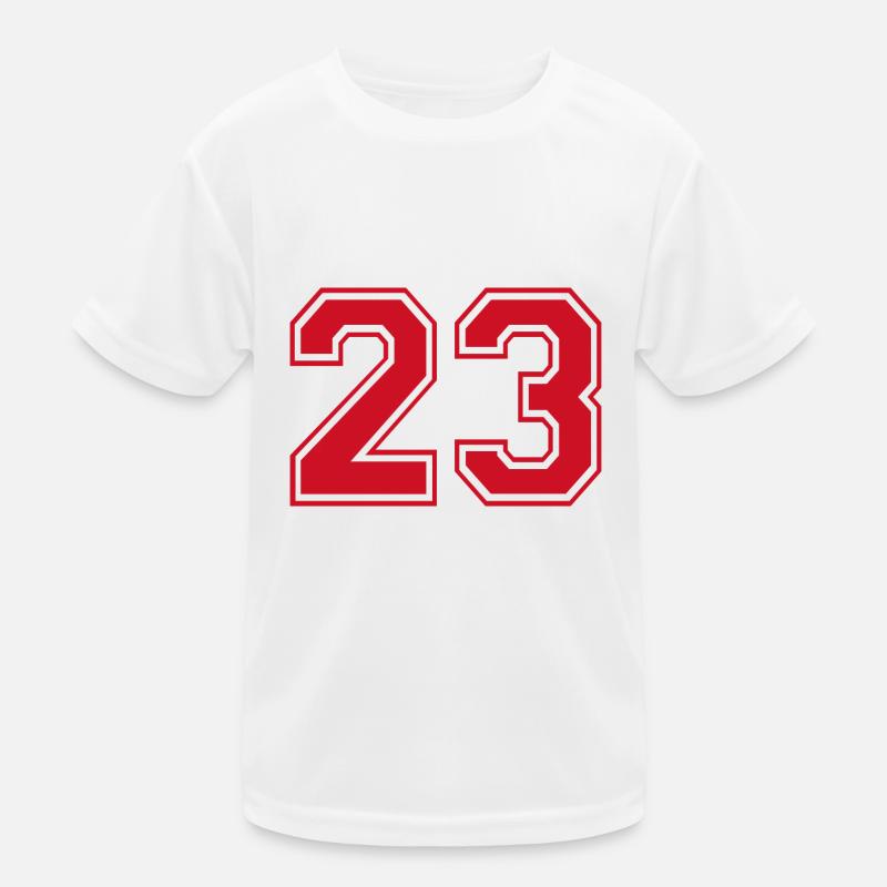 23 Player number twenty-three Kids Functional T-Shirt