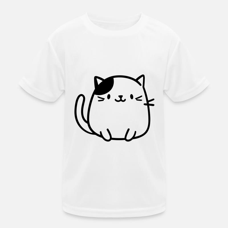 chat T-shirt sport Enfant