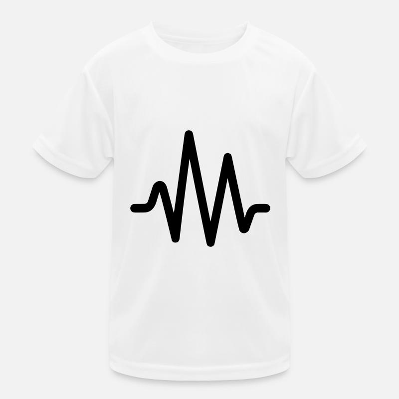 Herzschlag, Puls Kinder Funktions-T-Shirt