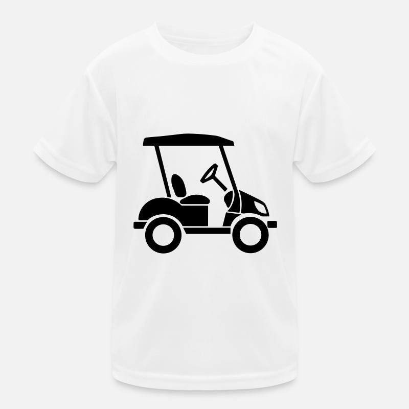 Golf Car Kids Functional T-Shirt