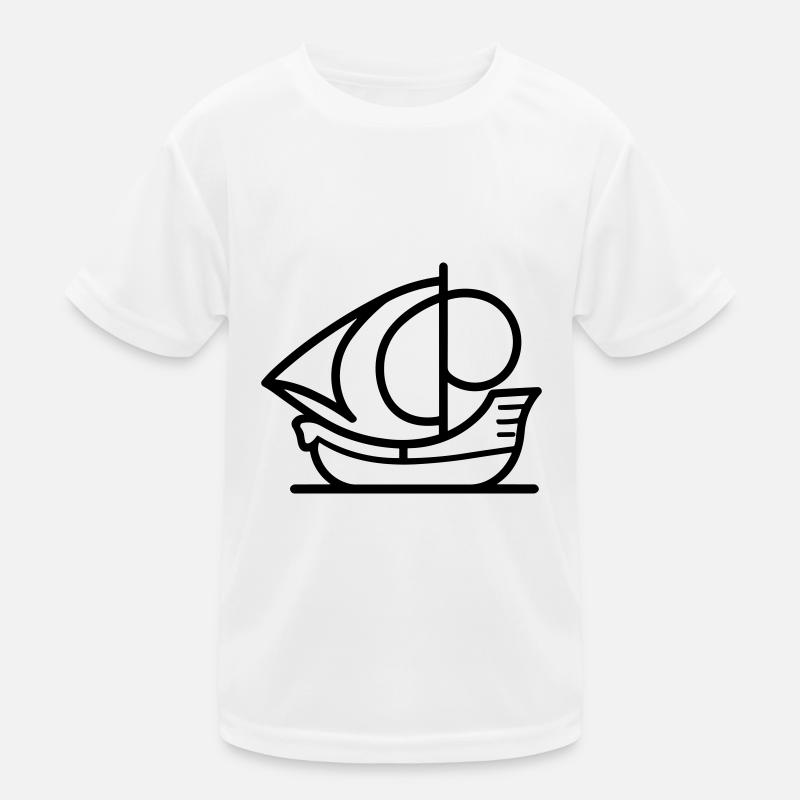 Pirate ship Kids Functional T-Shirt