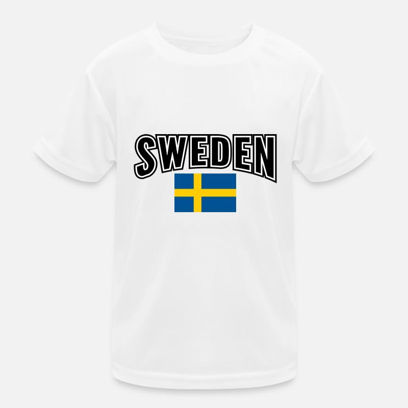 Sweden Kids Functional T-Shirt