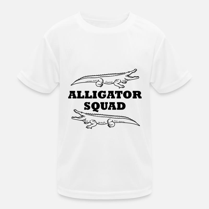 Alligator Squad, mignon crocodile, marécage, T-shirt sport Enfant