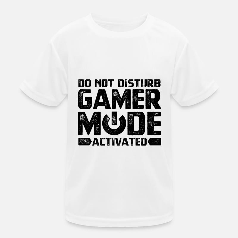 Do Not Disturb - Gamer Mode Activated Kinder Funktions-T-Shirt
