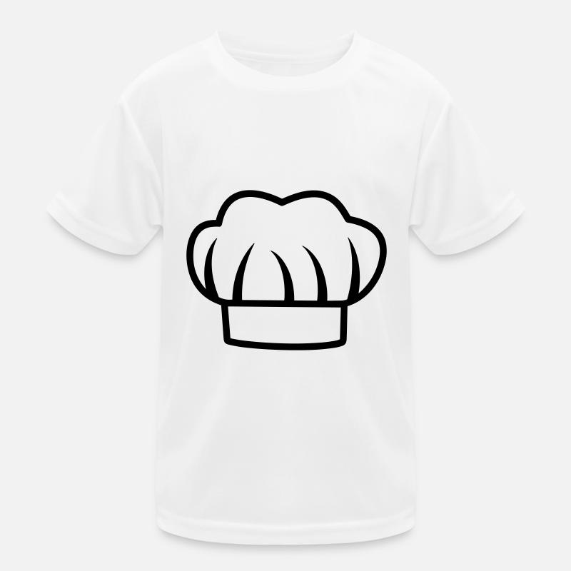 Küchenchef Kinder Funktions-T-Shirt