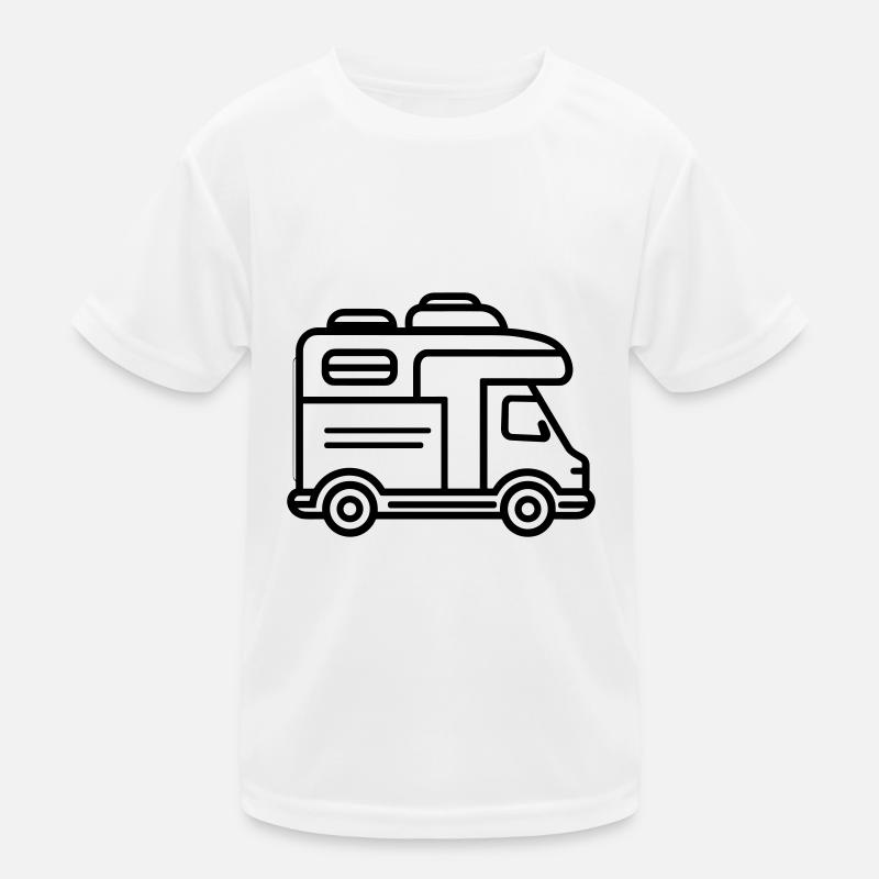 Wohnmobil Kinder Funktions-T-Shirt