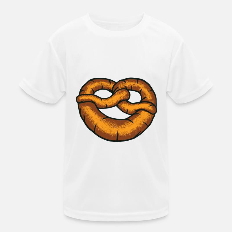 Brezel Kinder Funktions-T-Shirt