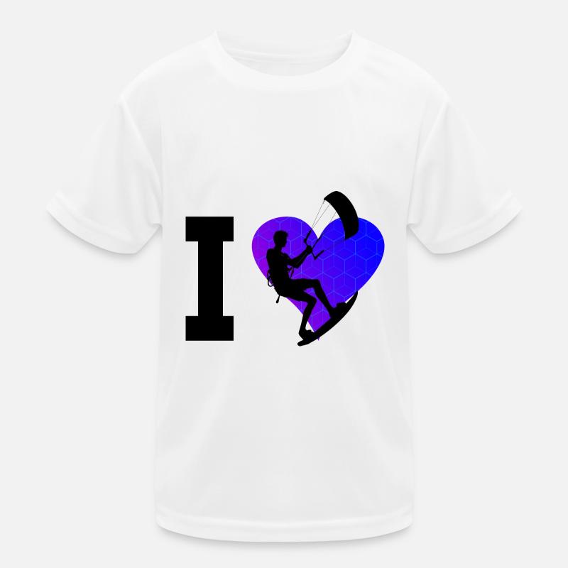 Kiting Kitesurfer Kitesurf Kitesurf Homme T-shirt sport Enfant