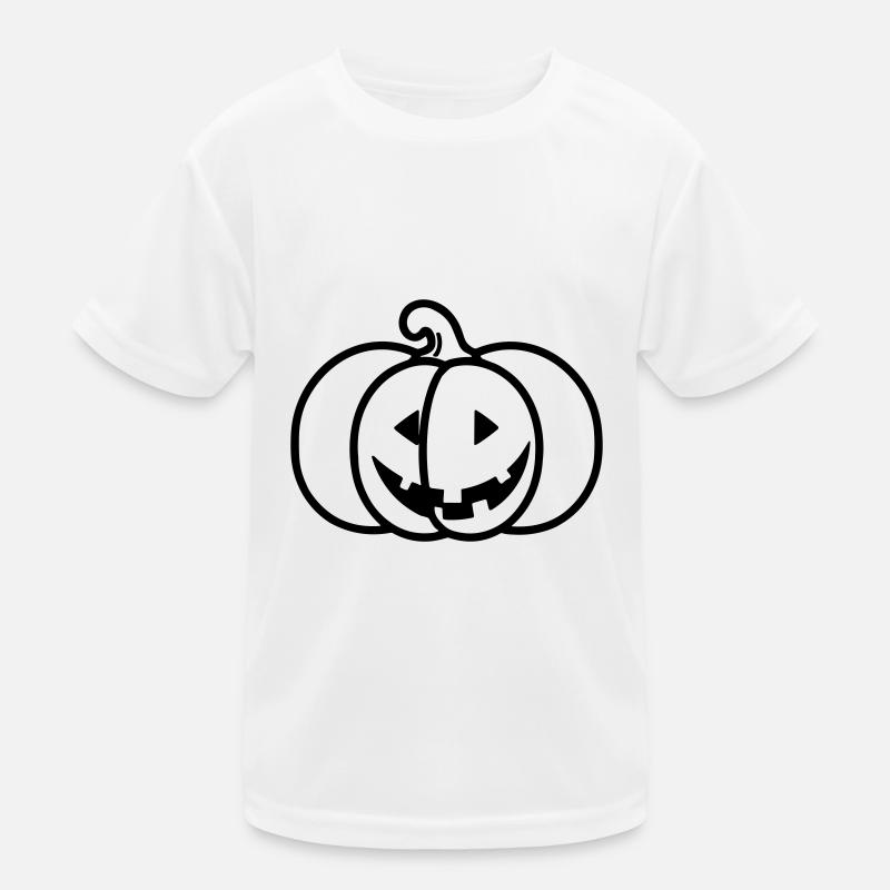 citrouille T-shirt sport Enfant