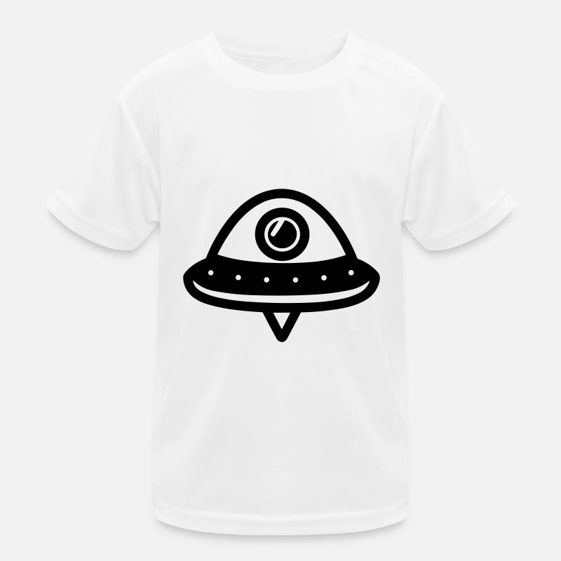 flying saucer Kids Functional T-Shirt