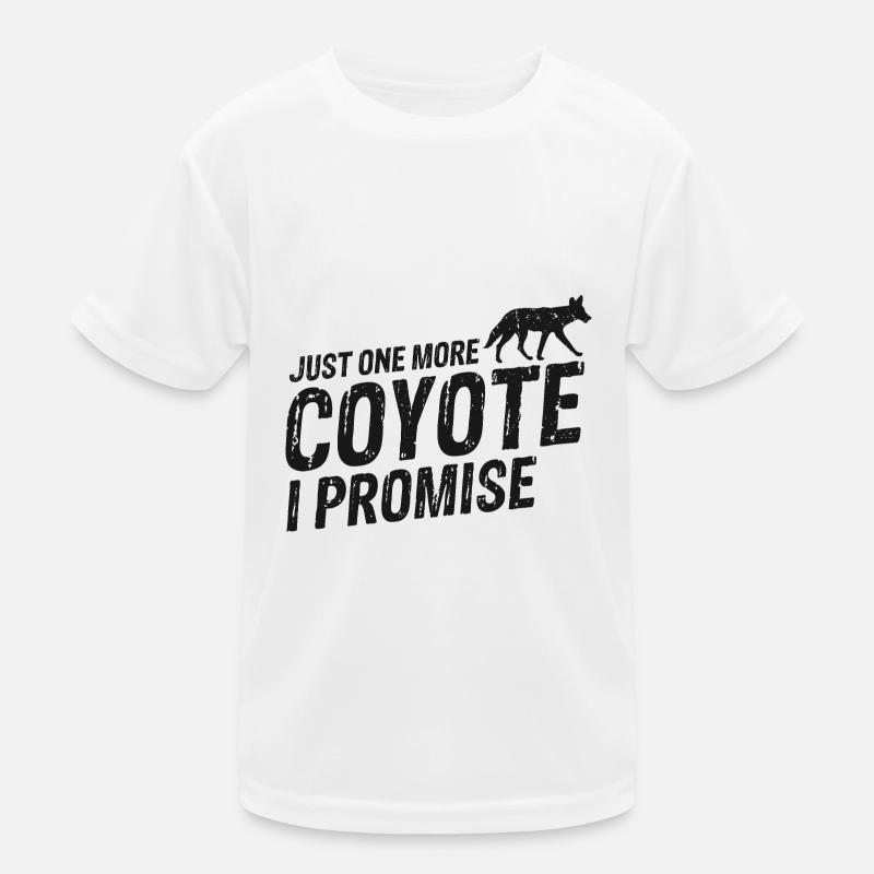 Conception de coyote pour les réacteurs de coyote T-shirt sport Enfant