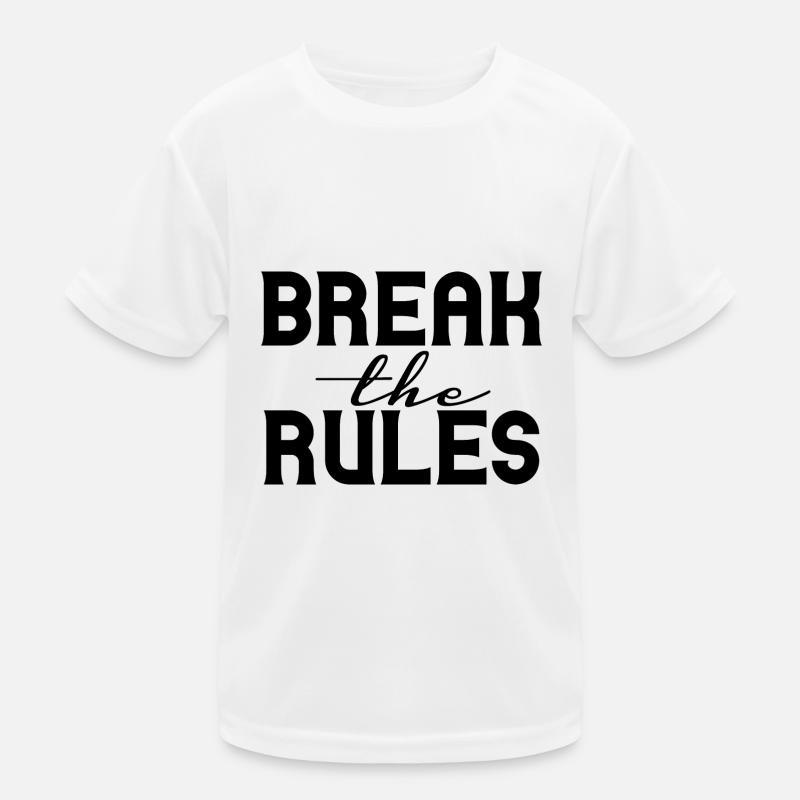 Enfreindre les règles T-shirt sport Enfant