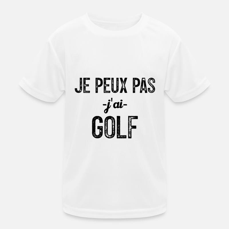 I can't I have golf Kids Functional T-Shirt