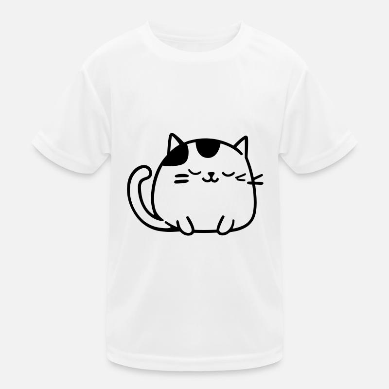 chat T-shirt sport Enfant