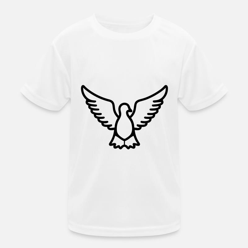 Taube Kinder Funktions-T-Shirt