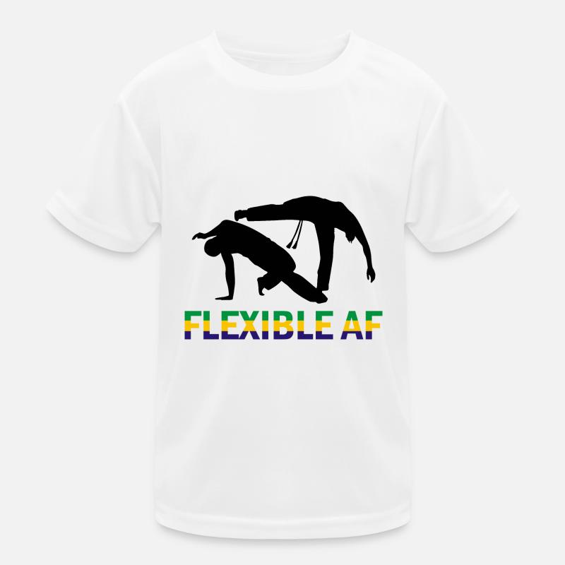 Capoeira Athletic pour la danse afro-brésilienne T-shirt sport Enfant