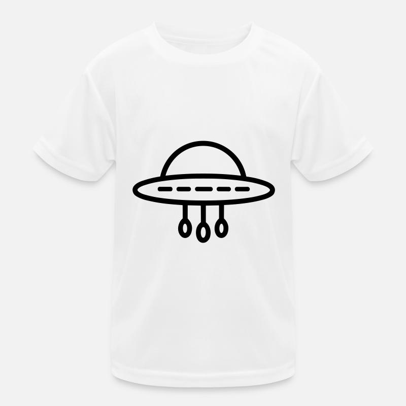 flying saucer Kids Functional T-Shirt