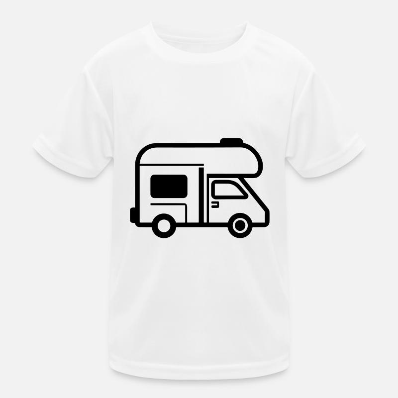 Wohnmobil Kinder Funktions-T-Shirt