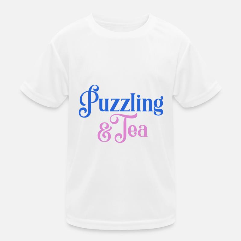 Puzzle- und Tee-Hobby-Puzzlespiel Kinder Funktions-T-Shirt