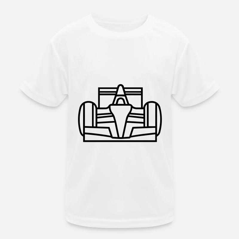 Rennwagen Kinder Funktions-T-Shirt