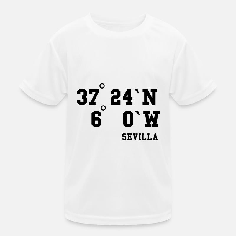 Sevilla Andalusien Spanien Urlaub Idee Kinder Funktions-T-Shirt