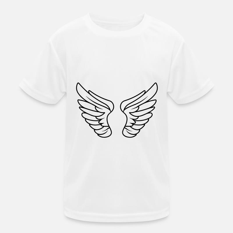 Engelsflügel Kinder Funktions-T-Shirt