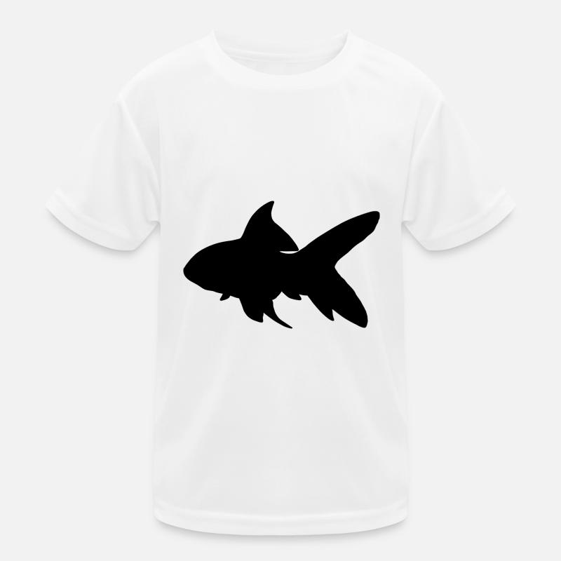 Fisch Kinder Funktions-T-Shirt
