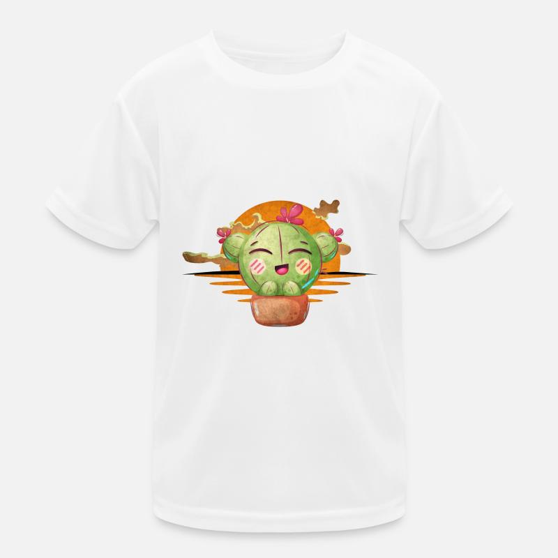 Kaktus Kinder Funktions-T-Shirt