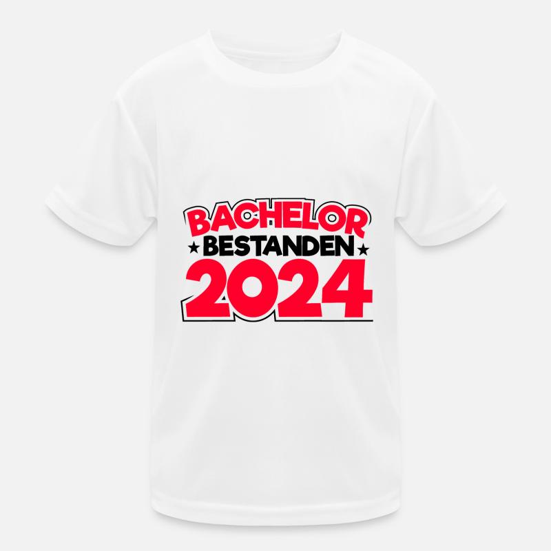 Bachelor 2024 Bachelorabschluss Absolvent Sponsion Kinder Funktions-T-Shirt