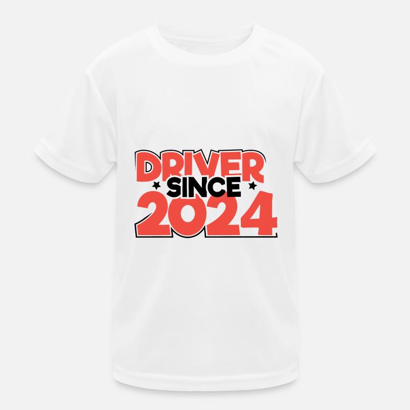 Driver's License 2024 Driving Test Driving Test Kids Functional T-Shirt
