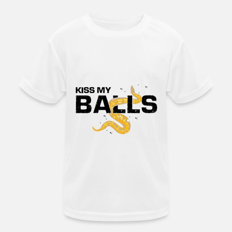 King python design pour les amateurs de serpents T-shirt sport Enfant