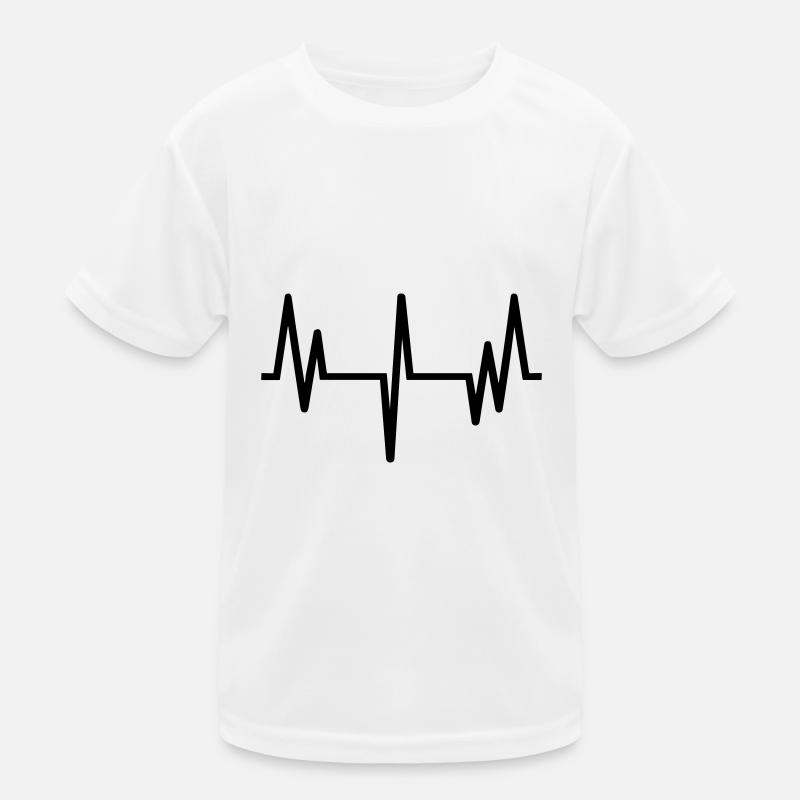 Puls, Herzschlag Kinder Funktions-T-Shirt