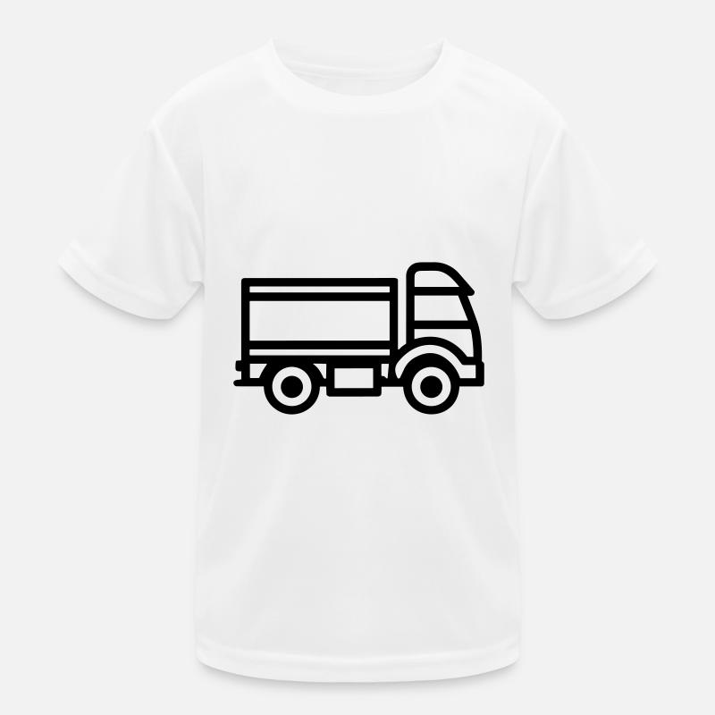 Lkw Kinder Funktions-T-Shirt