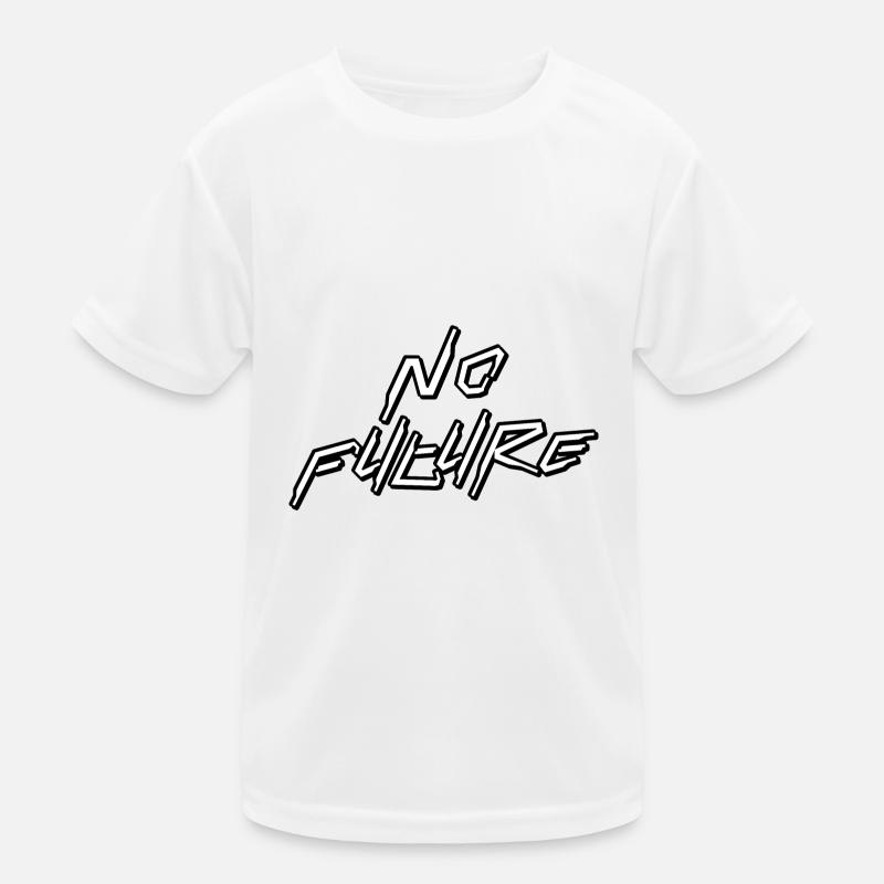 No Future Kinder Funktions-T-Shirt