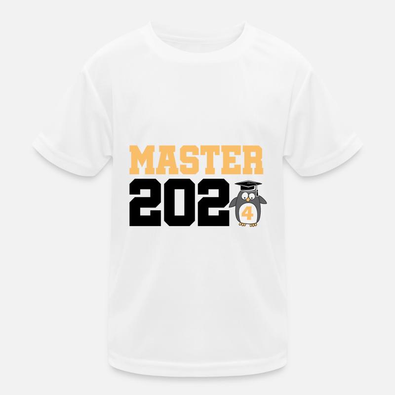 Master 2024 Masterabschluss Sponsion Absolvent Kinder Funktions-T-Shirt