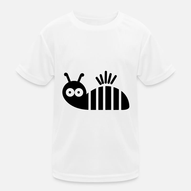Raupe Kinder Funktions-T-Shirt