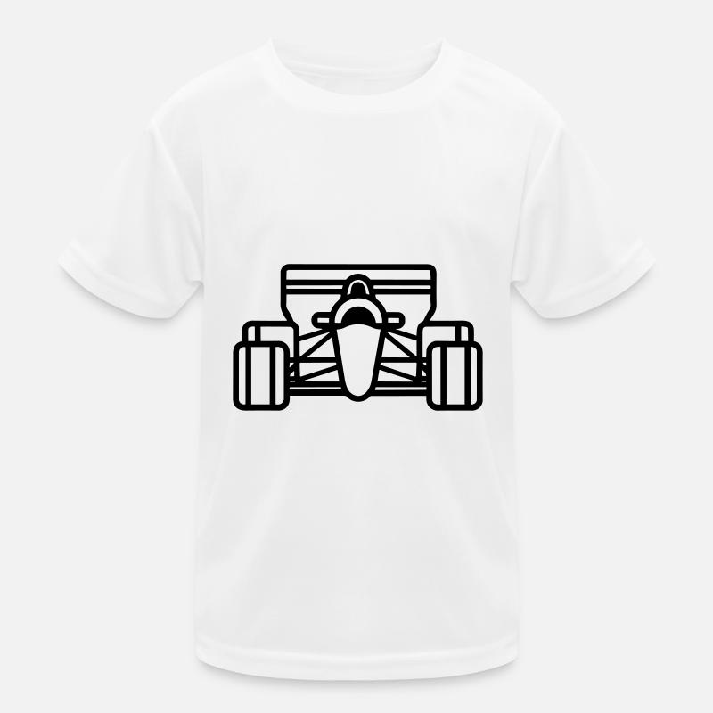 F1-Rennwagen Kinder Funktions-T-Shirt