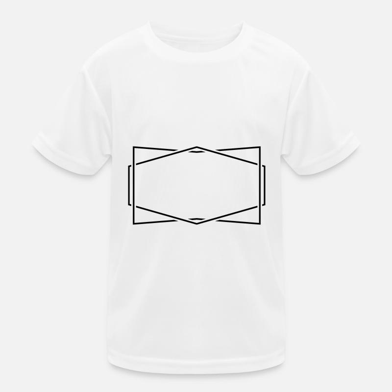 Rahmen Kinder Funktions-T-Shirt
