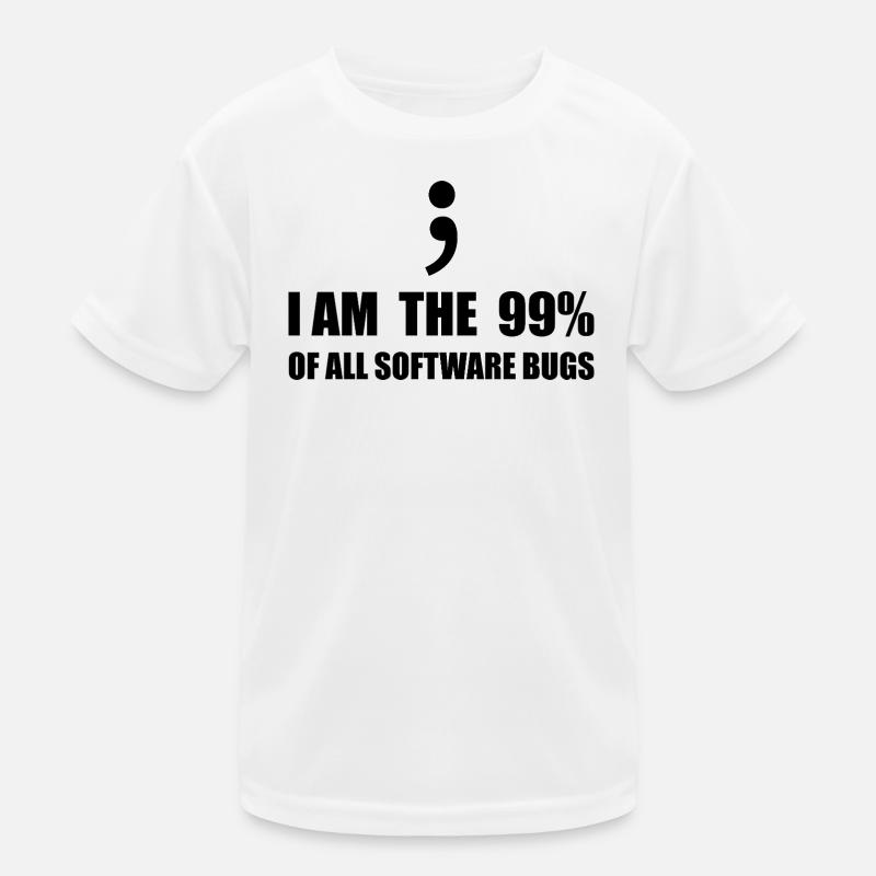 Programmeur Computer Scientist T-shirt sport Enfant