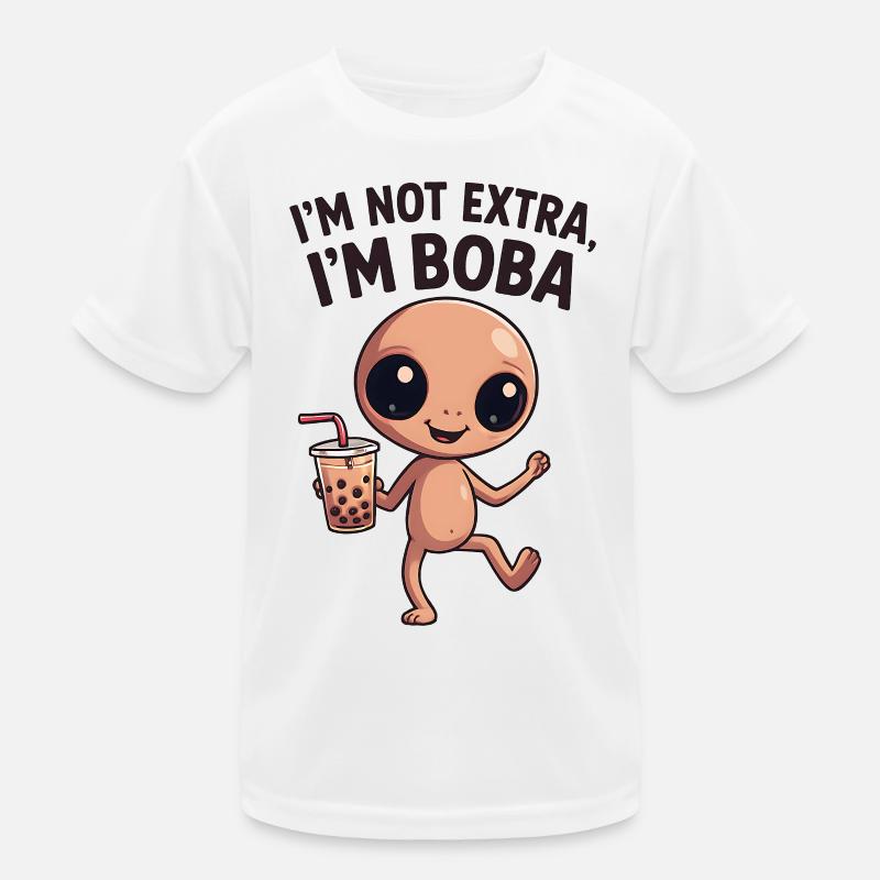 Charme Boba : Pas Extra, juste Sourire T-shirt sport Enfant