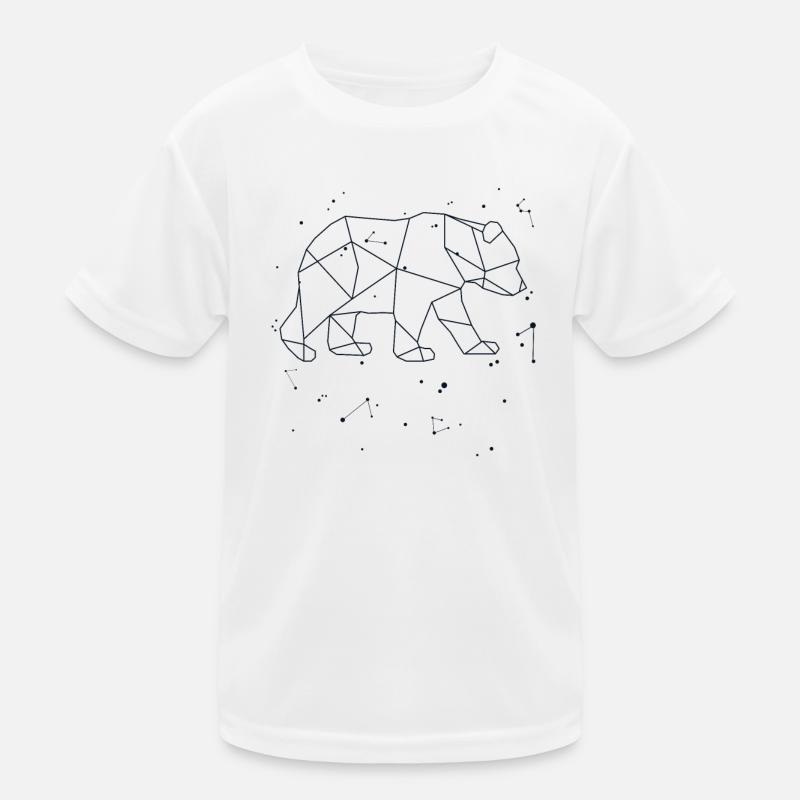 Sternbild Bär Sternzeichen Bären Tierliebhaber Kinder Funktions-T-Shirt