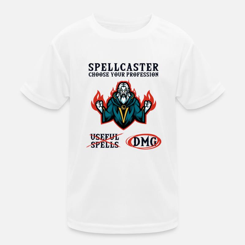 Spellcaster Profession Game Master RPG GM Pen and Kids Functional T-Shirt