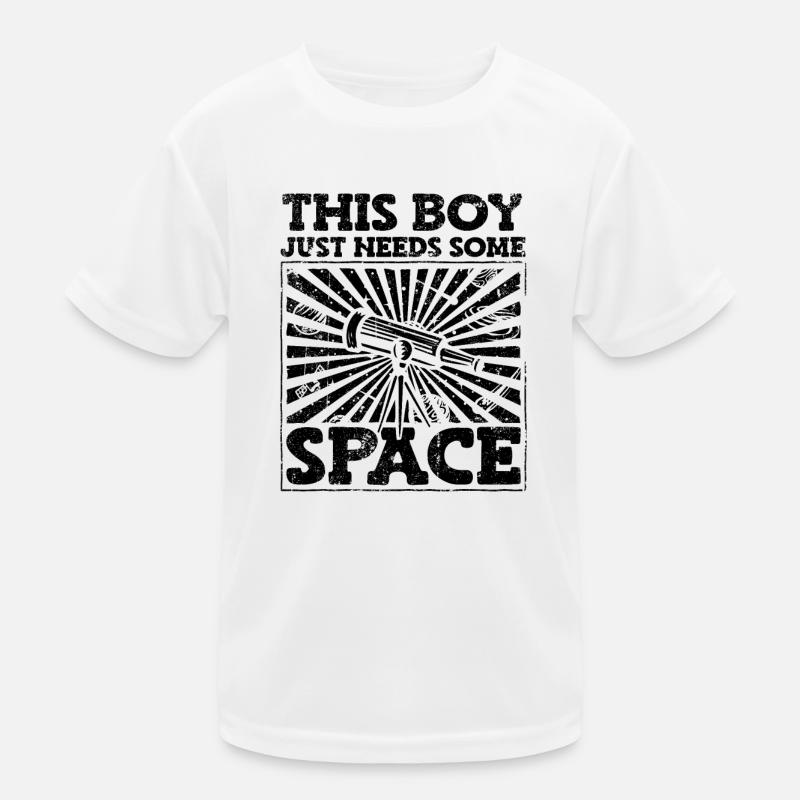 Ce garçon a juste besoin d’un peu d’astronomie cosmologiste spatiale T-shirt sport Enfant