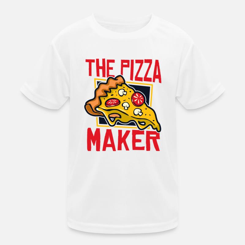 The Pizza Maker Pizza Pizzablech Pizzaofen Kinder Funktions-T-Shirt