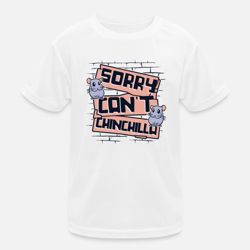 Désolé ne peut pas Chinchilla Longtail Longhair T-shirt sport Enfant
